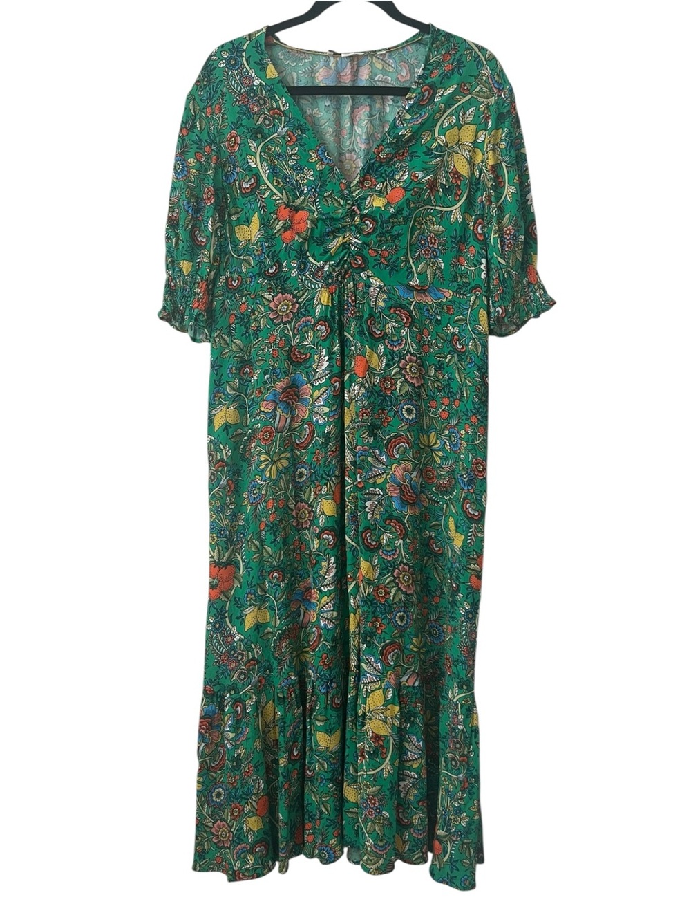 Boden Sienna Floral Print Tea Midi Dress Size 12 - Picture 2 of 16